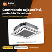 Split Cassette 12.000 BTU Midea R410 | M_MCA3-12HRN1