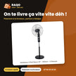 Ventilateur à Pied Nasco 18
