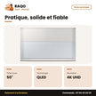 The Serif 50'' QLED Samsung – Smart – 4K UHD – 4 HDMI | QA50LS01BAUXGH