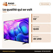 TV 55'' QLED Samsung – 4K UHD – HDR 10+ – Smart TV | QA55Q6FAAUXLY