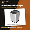 Machine à Laver 13kg Nasco Top Load Automatique Silver – Affichage Numerique | SNASTL-13KG-G