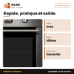 Four Électrique Encastré Midea – Mécanique – Mutilfonction – Inox | GAZ_65M80M1-012