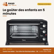 Toaster Oven Midea – Four Grille Pain Électrique Midea – 25L – Noir | MG25CEX