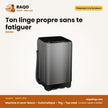 Machine à Laver Nasco – Automatique – 7kg – Top Load | NASTL-B70