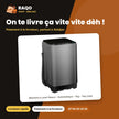 Machine à Laver Nasco – Automatique – 7kg – Top Load | NASTL-B70