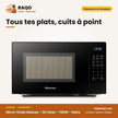 Micro-Onde Hisense – 20 Litres – 700W – Noire | H20MOBS11