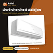Split 24.000 BTU Inverter Hisense R410 – Façade Blanche | AS-24TR4SBBDK1