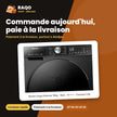 Sèche Linge Hisense 10kg – Noir – A+++ – Connect Life | DH5S102BB