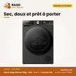 Sèche Linge Hisense 10kg – Noir – A+++ – Connect Life | DH5S102BB