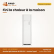 Armoire Split Hisense 48.000 BTU – Inverter Expert – Façade Blanche | AUF-48TR6SQMJE
