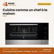 Four Encastrable Simple Electrolux – Électrique – Inox-Noir – 90cm | EOM5420AAX