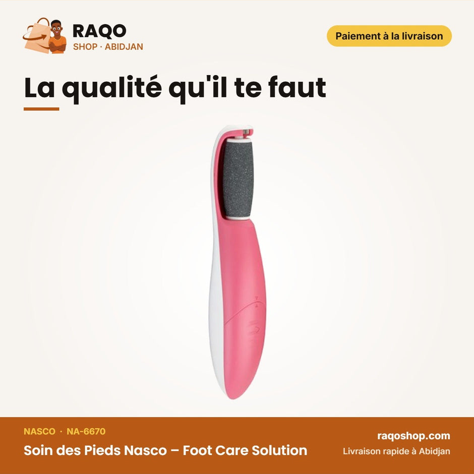 Soin des Pieds Nasco – Foot Care Solution – 360° Roller Brush Design | NA-6670