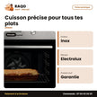 Four Encastrable Electrolux – Multifonction – Électrique – Stainless Steel | KOFGH40X