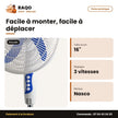 Ventilateur à Pied Nasco 16