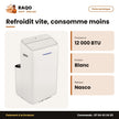 Split Portable Nasco – 12000 BTU – Blanc | NAS-AX12PT