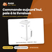 Split Portable Nasco – 12000 BTU – Blanc | NAS-AX12PT