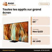 TV 85'' Neo QLED Samsung – 4K UHD – HDR 10+ – Smart TV | QA85QN70FAUXLY
