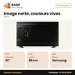 TV LED 32'' Samsung HD TV – 80cm – Clean View – Wide Color | UA32N5000AUXLY