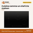 Plaque Cuisson à Induction Midea – 3 Zones de Cuisson – Noir – Tactile | MC-8F7042G331