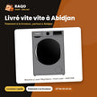 Machine à Laver 10kg Nasco – Front Load – 1400TPM – Add Wash | NASFL-JS10KG-S