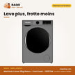 Machine à Laver 10kg Nasco – Front Load – 1400TPM – Add Wash | NASFL-JS10KG-S