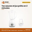 Mixeur Nasco 1.5L 400W – Bocal en Verre – Avec Broyeur – Plastic Body | BL2005CG-CB