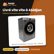 Machine à Laver 8kg Nasco – Front Load – Auto. – 1200TPM | NASFL-J8KG-S