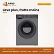 Machine à Laver 8kg Nasco – Front Load – Auto. – 1200TPM | NASFL-J8KG-S