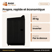 Machine à Laver 20kg Hisense – Top Load – Premium Black – Inverter | WT5I2023DB