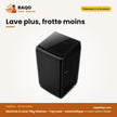 Machine à Laver 11kg Hisense – Top Load – Automatique – Premium Black | WT3K1123UB