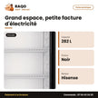 Refroidisseur Hisense – 282L – Contour Noir | FL-37FCE