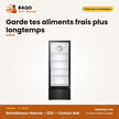 Refroidisseur Hisense – 222L – Contour Noir | FL-30FCE