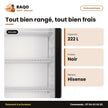 Refroidisseur Hisense – 222L – Contour Noir | FL-30FCE