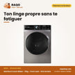 Machine à Laver Midea – 21kg – Front Load – Gris Sombre | MF600W210B/S