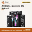 Home Cinema Nasco – 60W – 3.1CH – Télécommande | NS-8662B