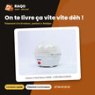 Cuiseur à Oeuf Nasco 350W – CONTRÔLE7OEUFS – Plastic Body – Blanc | EB2042A-GS