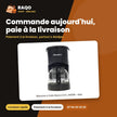 Machine à Cafe Nasco 0.6 L 600W – Noir | CAFE_CM1093-CB