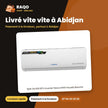 Split 24.000 BTU Inverter Nasco R410 Façade Blanche | NASHRN1-24