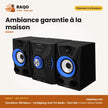 Dvd Micro-Hifi Nasco – Cd Ripping-Dvd-Fm Radio – Port USB – Aux In | HIFI_SN-S777