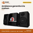 Dvd Micro Hifi Nasco – CD-MP3-VCD – USB – Fm Radio | HIFI_SN-S638B