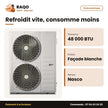 Armoire Split 48.000 BTU Nasco – Façade Blanche | NAS-TFS-48N1