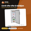 Congélateur Vertical Beko 6 Tiroirs – Silver – 215L – A+ | BEKO_RFSA300S
