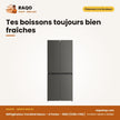 Réfrigérateur Combiné Nasco – 4 Portes – 360LT(230L+130L) – Dark Silver | NASF4-64FLN1