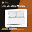 Congélateur Horizontal Nasco – Blanc – 708L Net | HNAS-900