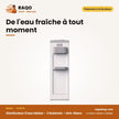 Distributeur D'eau Midea – 3 Robinets – Gris-Blanc – Sécurité Enfant | YL1917S