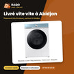 Machine à Laver 12kg Samsung – Front Load – Bespoke – Blanc-Bleu | WW12BB944DGMNQ