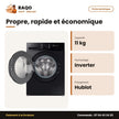 Machine à Laver 11kg Samsung – Front Load – Digital Inverter – Noir | WW11CGC04DABNQ