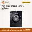 Machine à Laver 10kg Samsung – Front Load – Digital Inverter – Noir | WW10DG6U94LBNQ