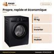 Machine à Laver 10kg Samsung – Front Load – Digital Inverter – Noir | WW10DG5U34ABNQ