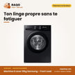 Machine à Laver 10kg Samsung – Front Load – Digital Inverter – Noir | WW10DG5U34ABNQ